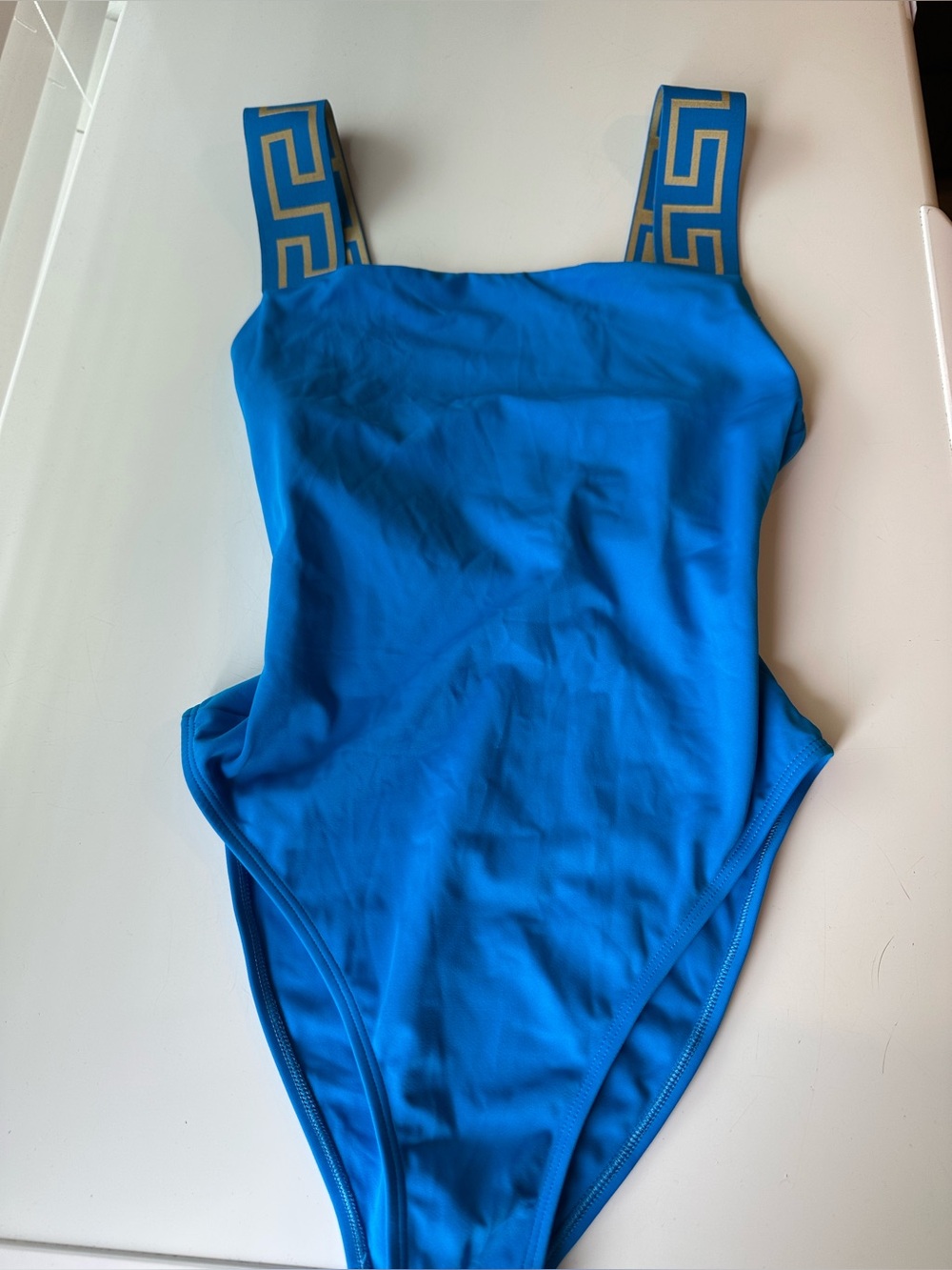 Versace Greca Border one-piece swimsuit size 1